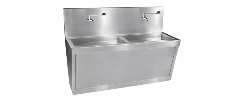 Double Scrub Station