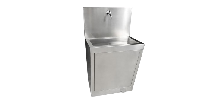 Scrub Station Single Foot Operated | AL-SS1