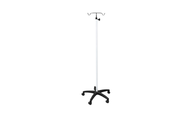IV Stand MS Plastic Base | AL-IVSPM