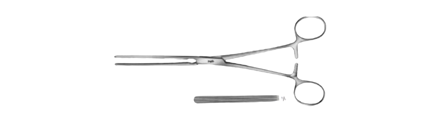 Kocher Intestinal Forceps, Elastic Blades | EA150R