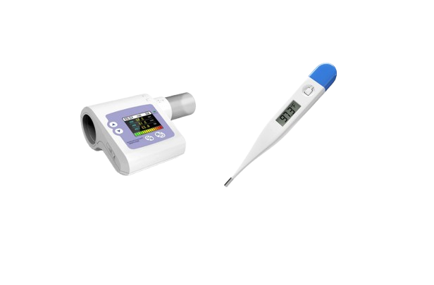 Spirometer and Thermometer